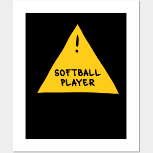 ⚠️ Softball Player ⚠️ Posters and Art